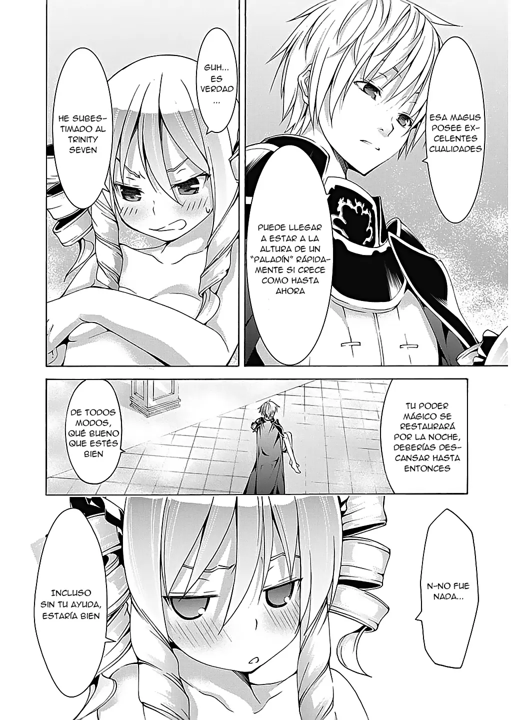 Trinity Seven capítulo 50, página 17