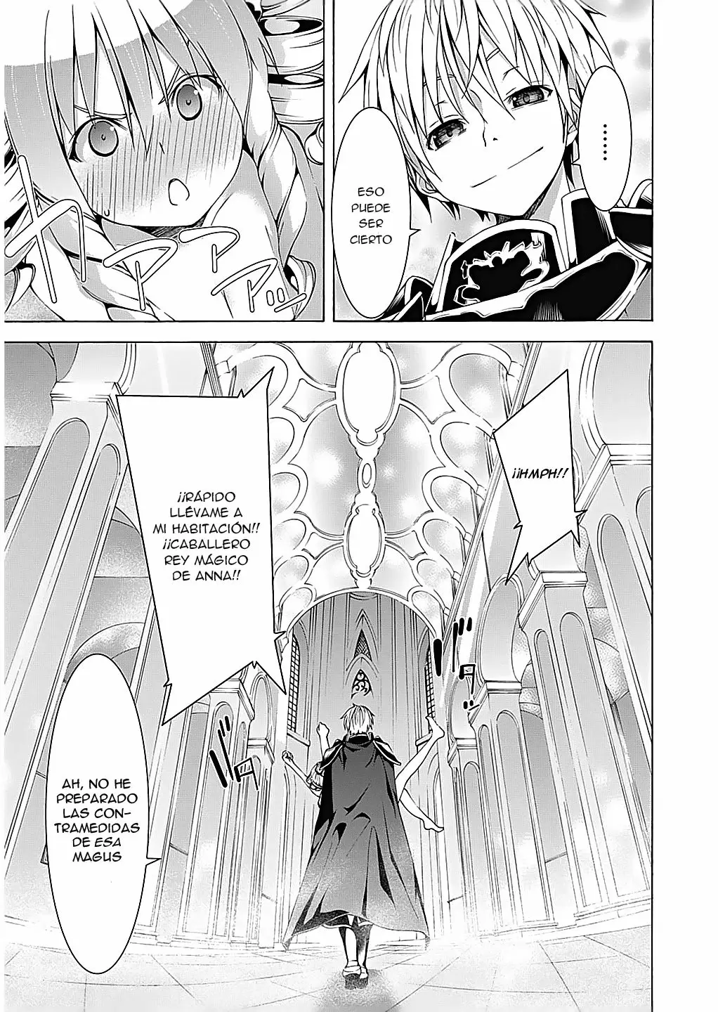Trinity Seven capítulo 50, página 18