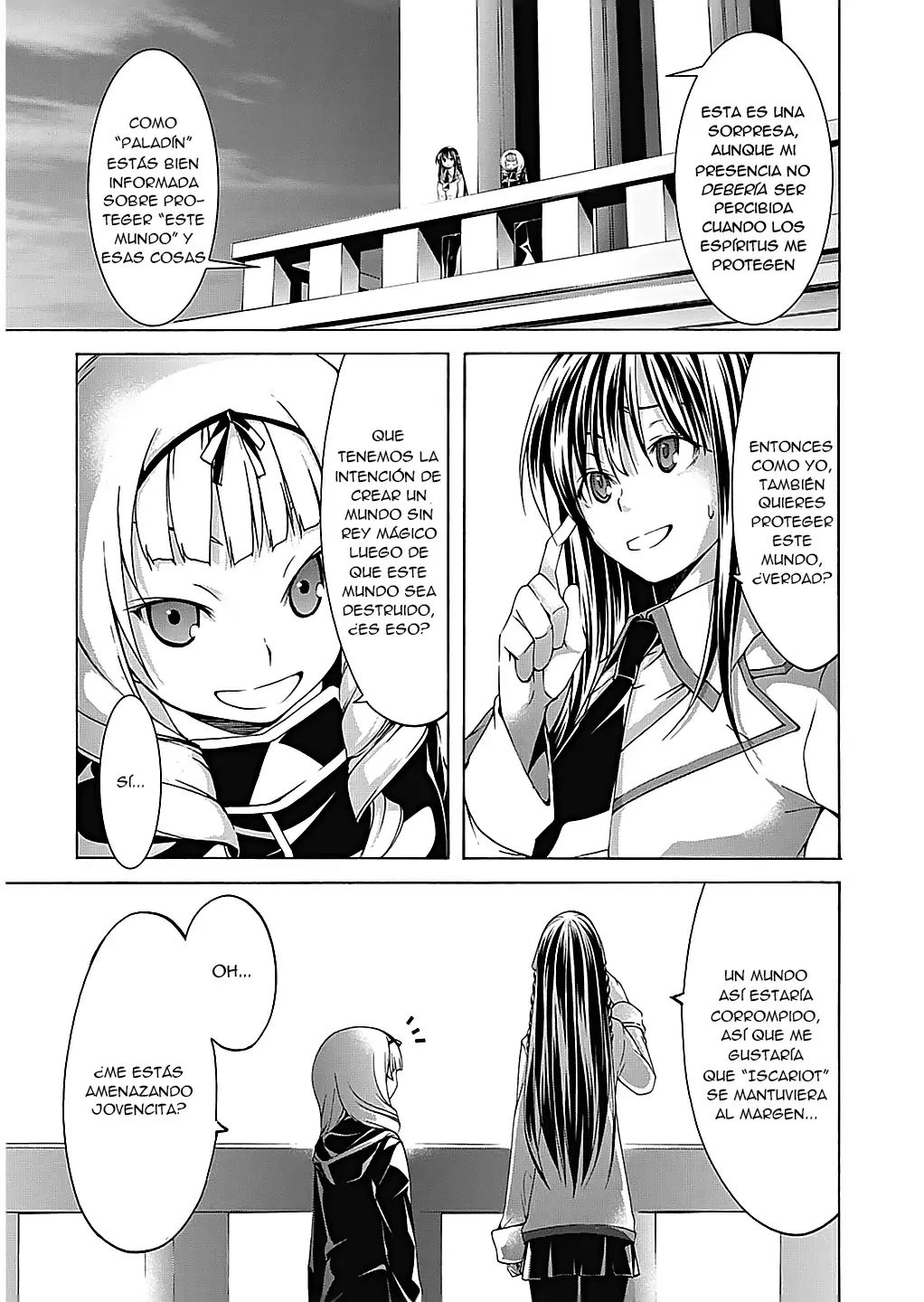 Trinity Seven capítulo 50, página 20