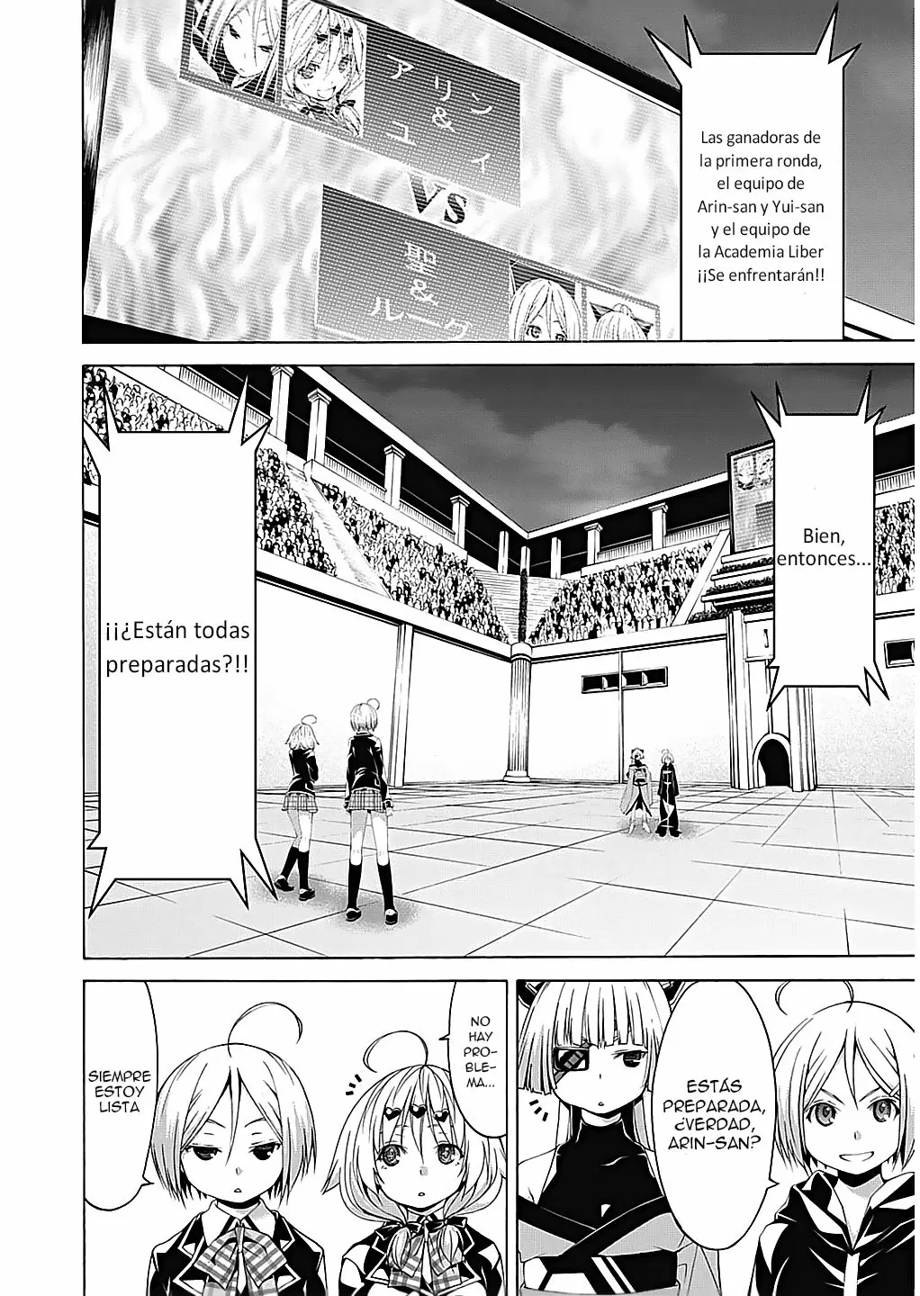 Trinity Seven capítulo 50, página 25