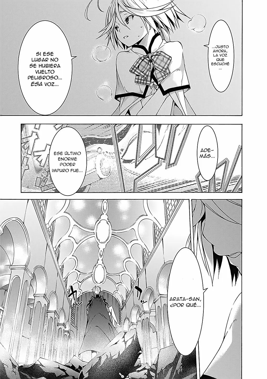 Trinity Seven capítulo 51, página 14