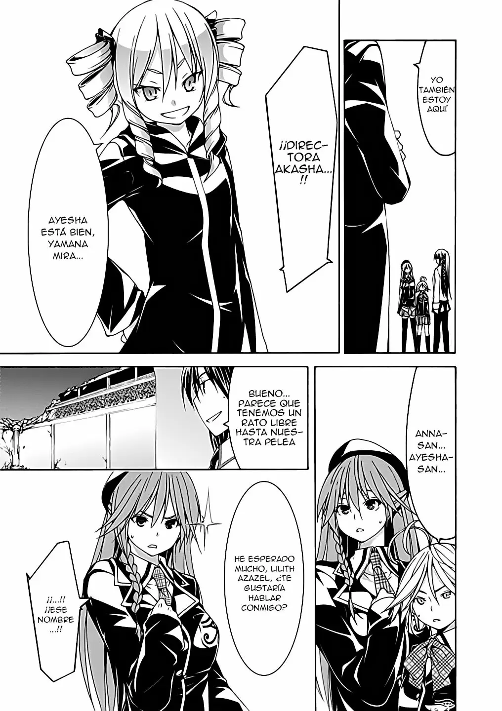 Trinity Seven capítulo 53, página 17