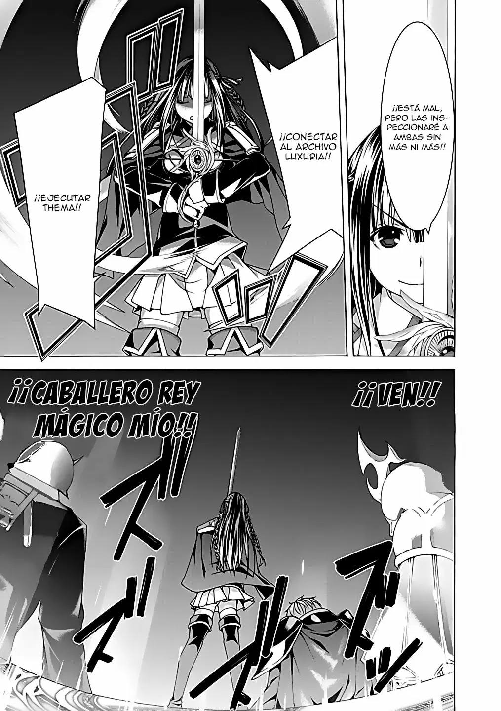 Trinity Seven capítulo 53, página 27