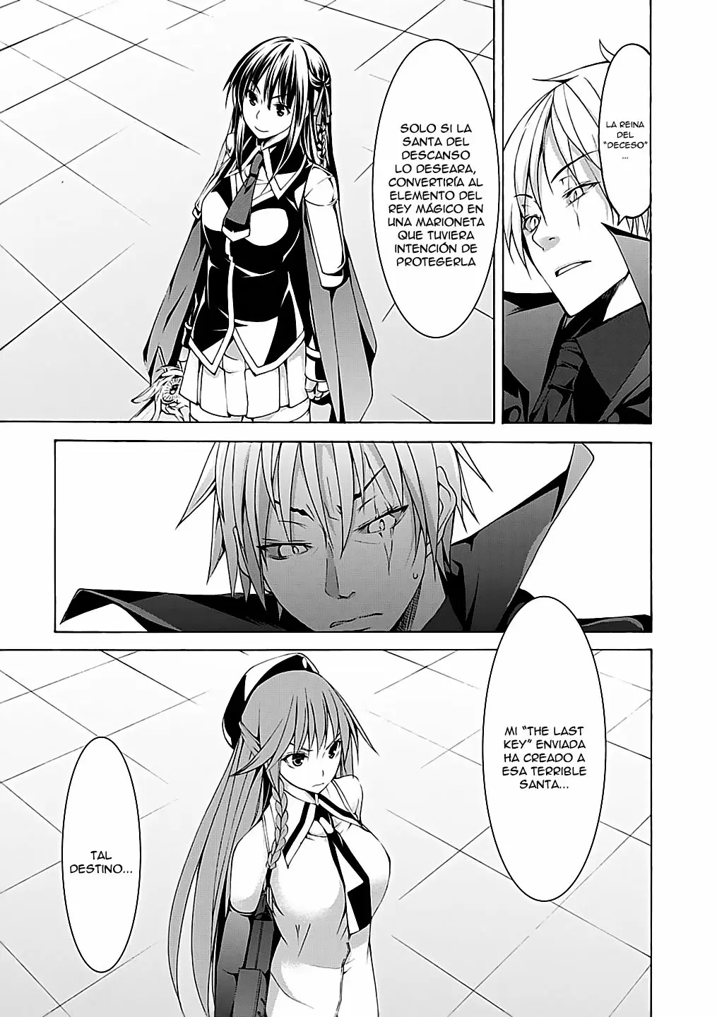 Trinity Seven capítulo 54, página 7