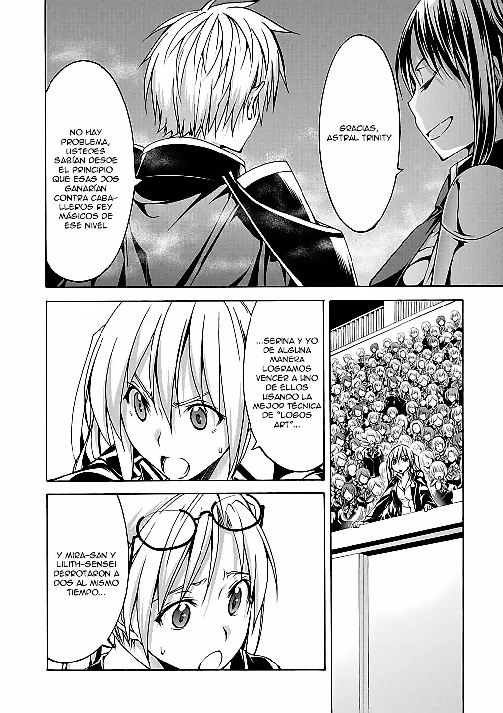 Trinity Seven capítulo 54, página 18