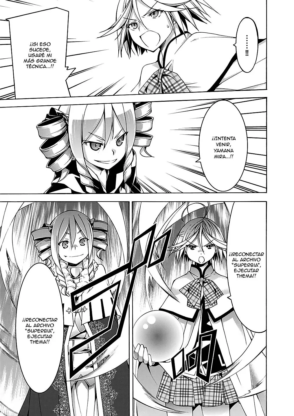 Trinity Seven capítulo 55, página 12