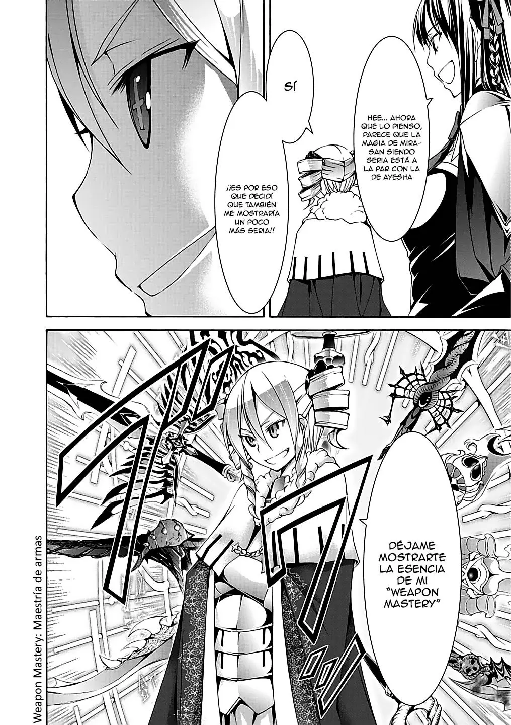 Trinity Seven capítulo 55, página 13