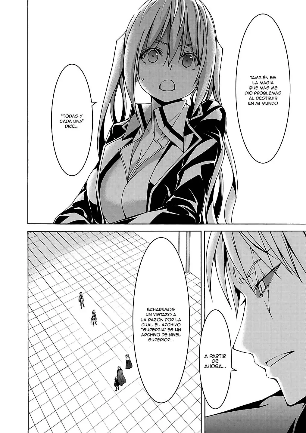 Trinity Seven capítulo 55, página 15
