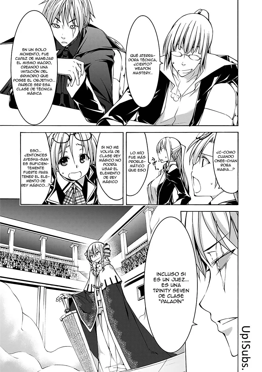 Trinity Seven capítulo 55, página 25