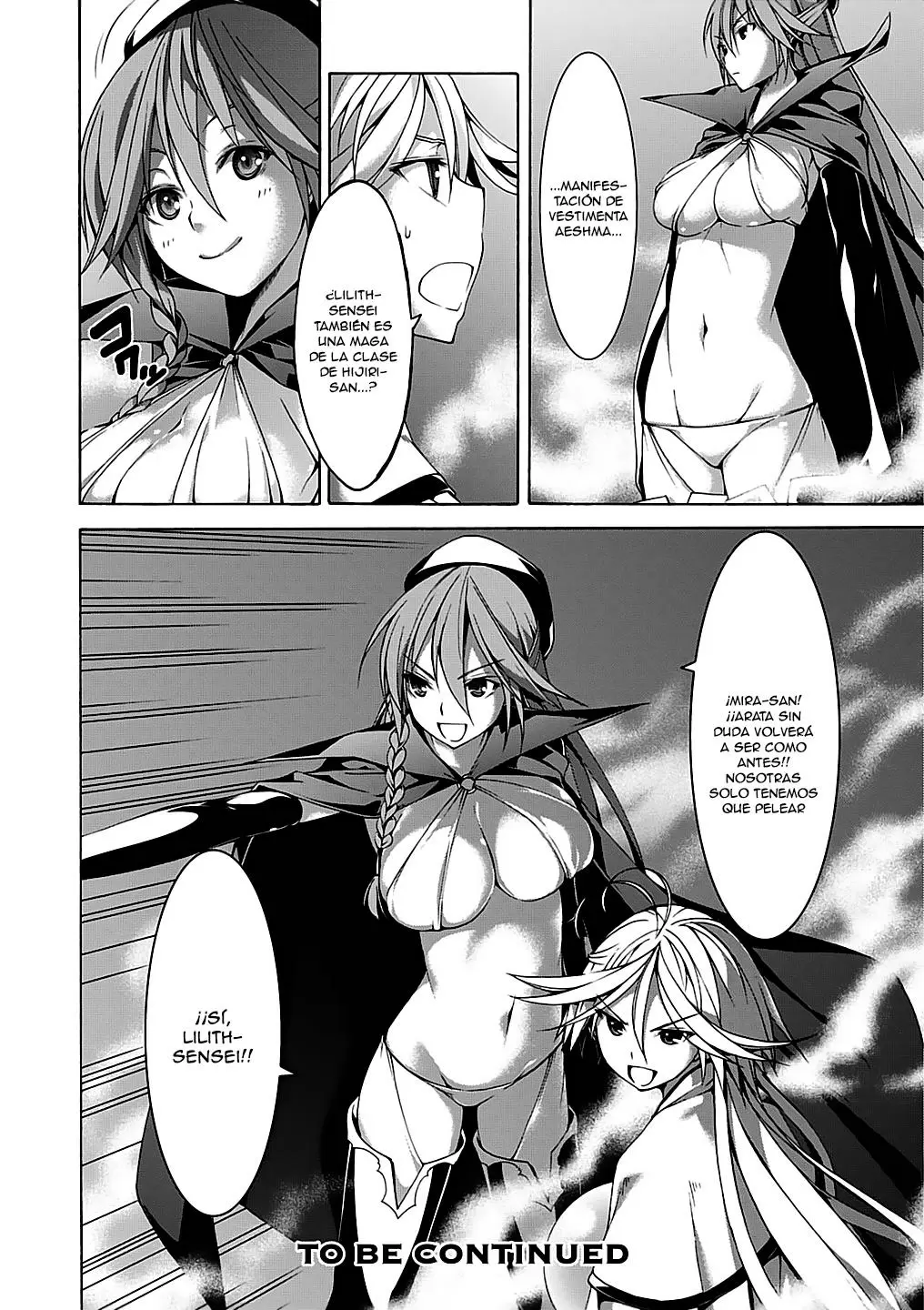 Trinity Seven capítulo 55, página 33