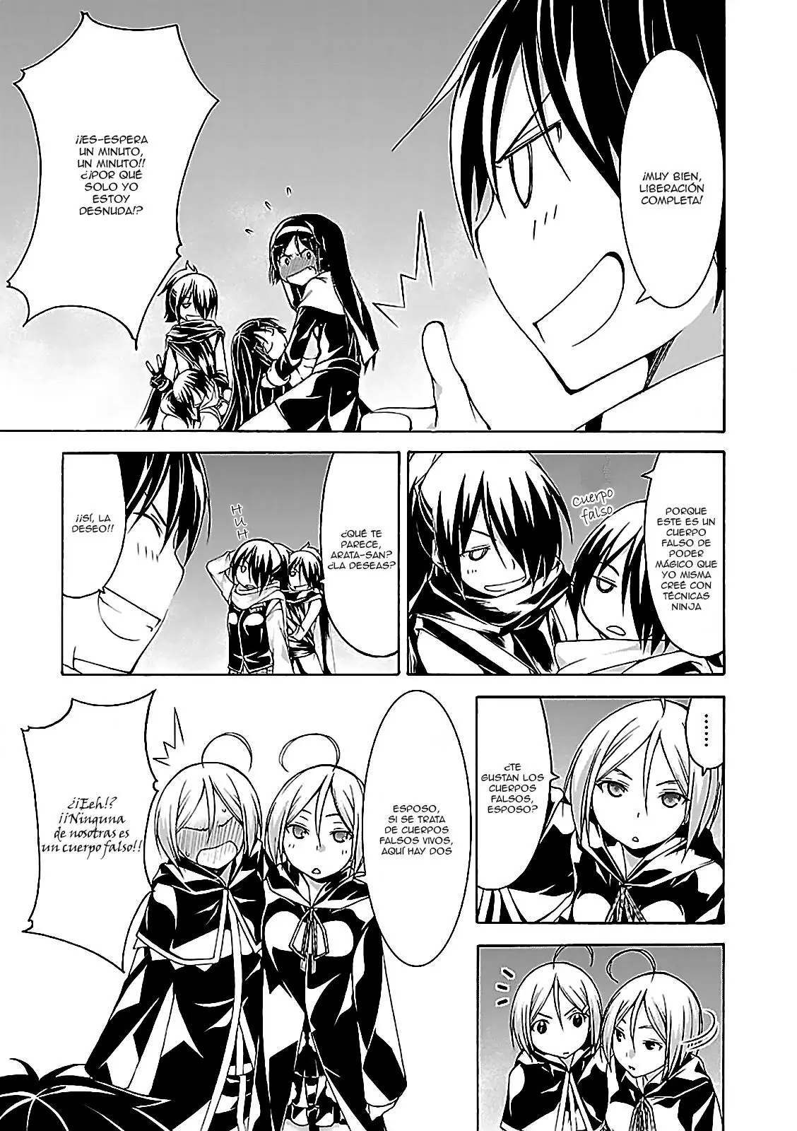 Trinity Seven capítulo 57, página 13