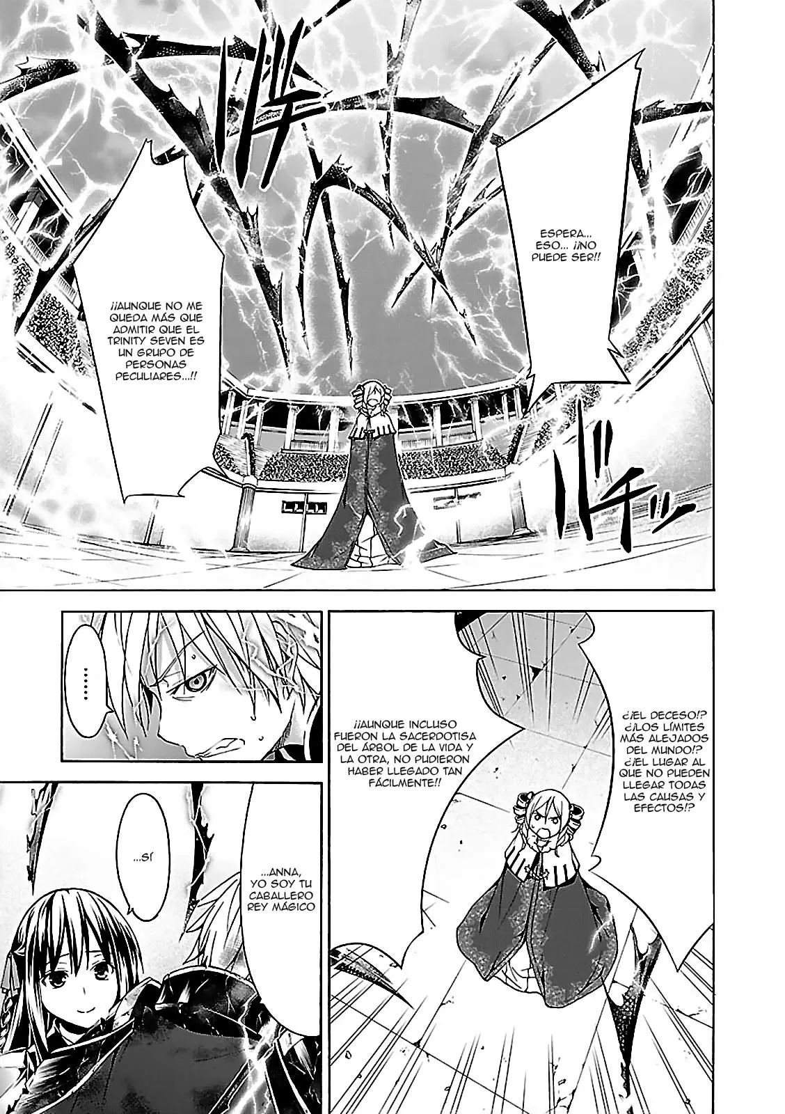 Trinity Seven capítulo 57, página 23