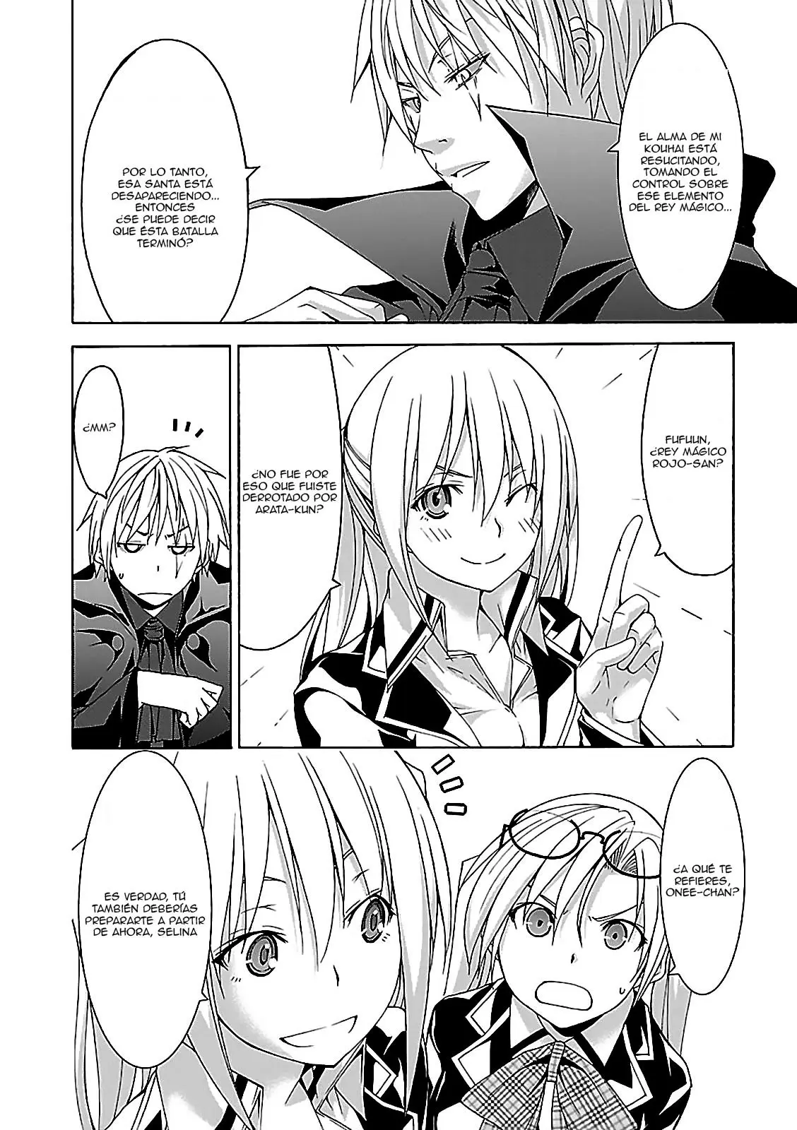 Trinity Seven capítulo 57, página 28