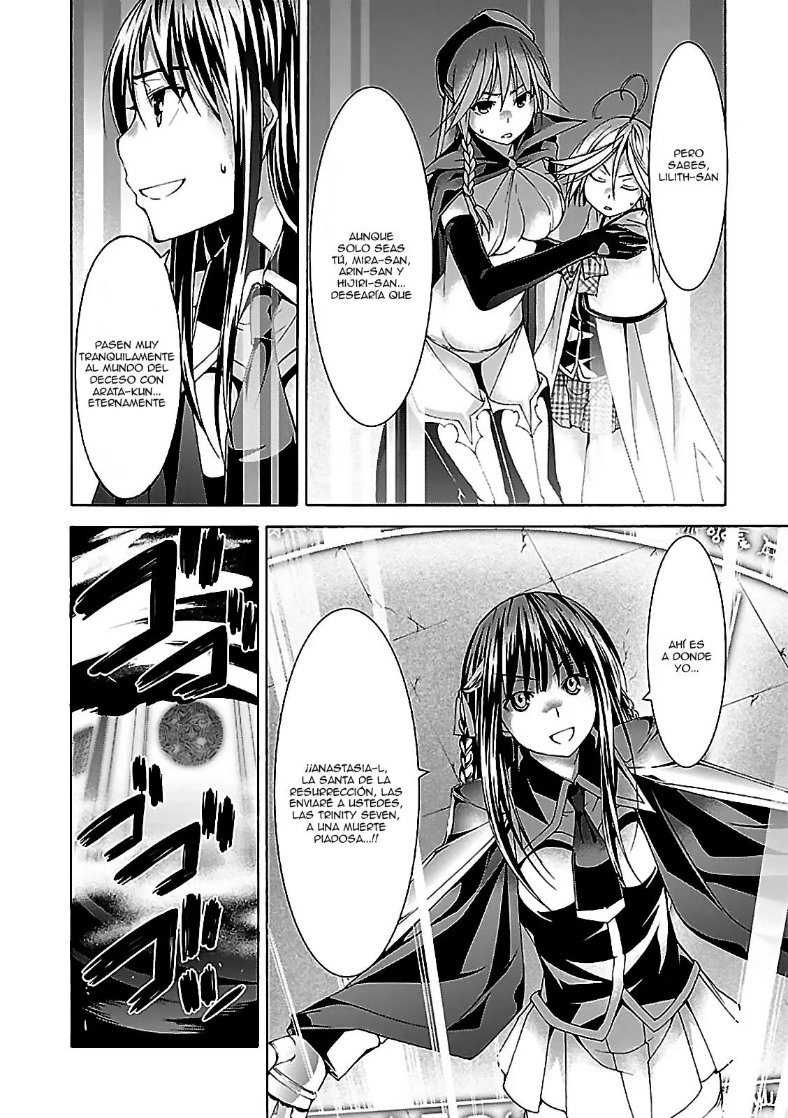 Trinity Seven capítulo 57, página 36