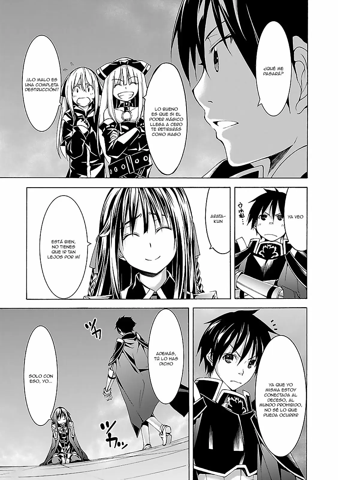 Trinity Seven capítulo 58, página 9