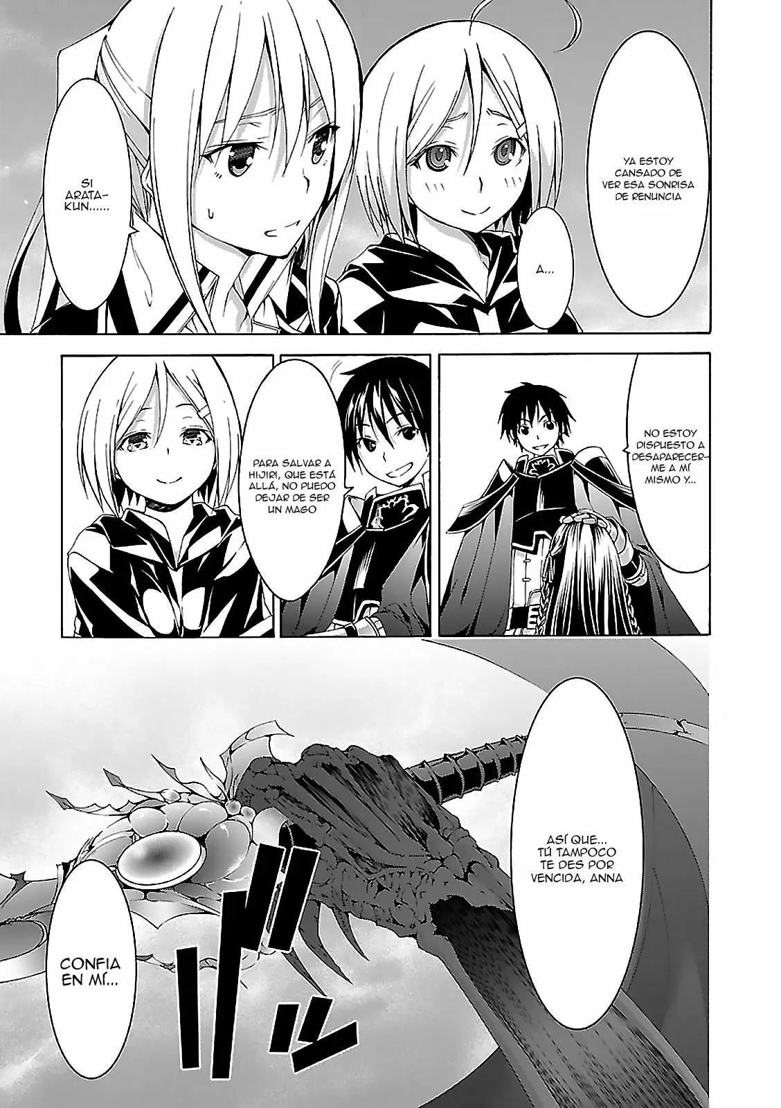Trinity Seven capítulo 58, página 11