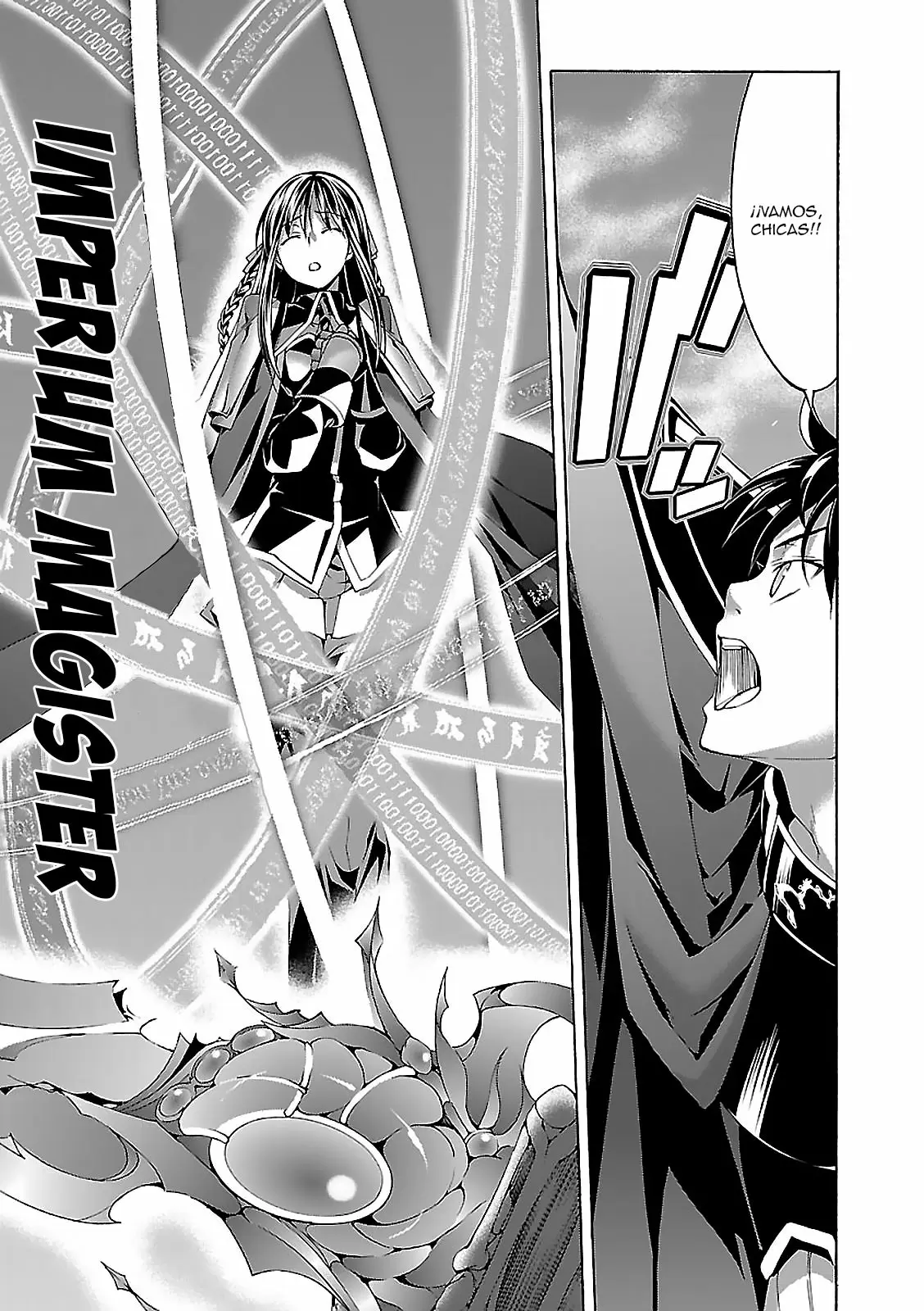 Trinity Seven capítulo 58, página 15