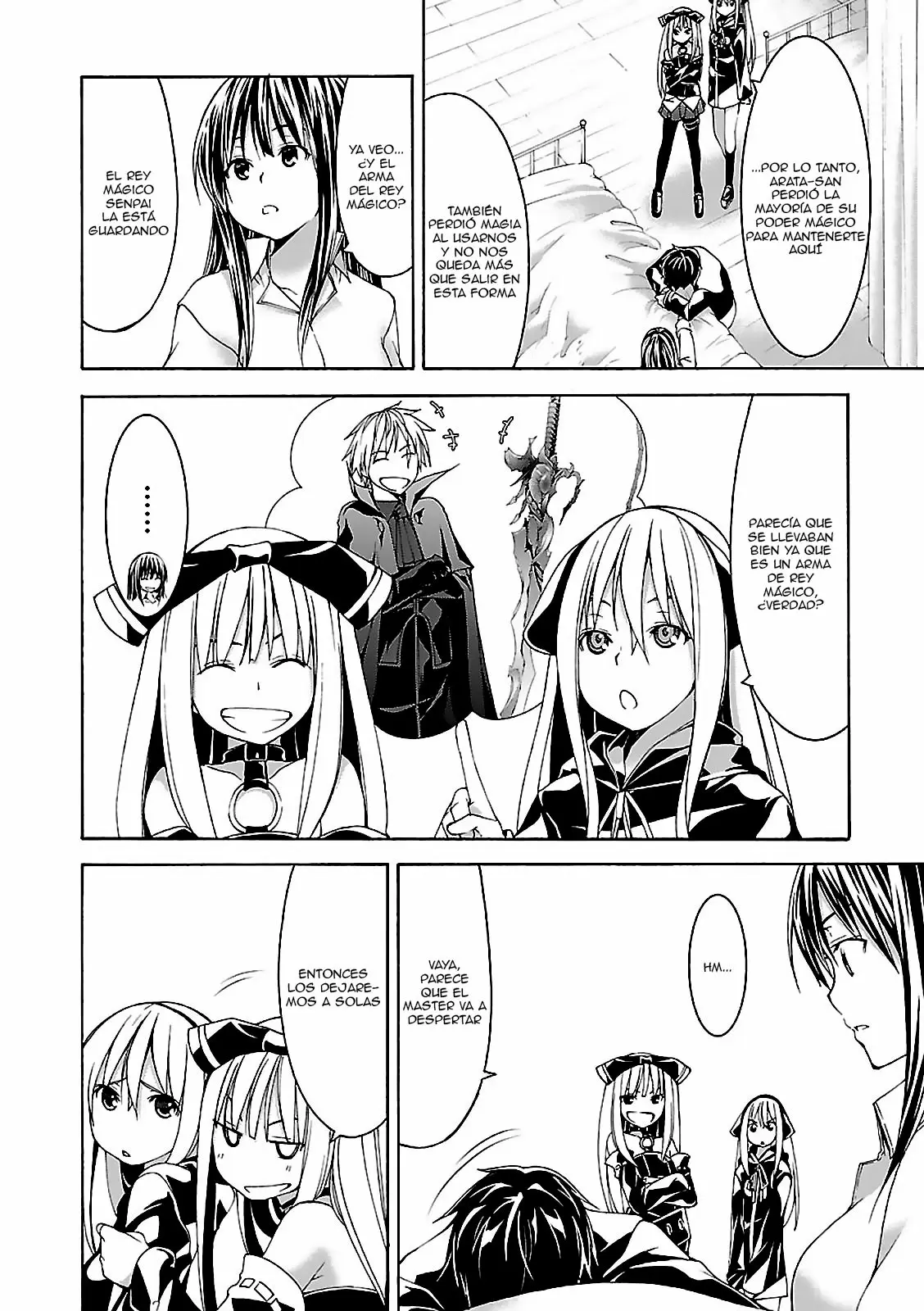 Trinity Seven capítulo 59, página 15