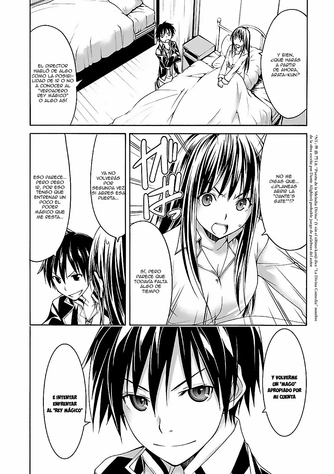 Trinity Seven capítulo 59, página 23