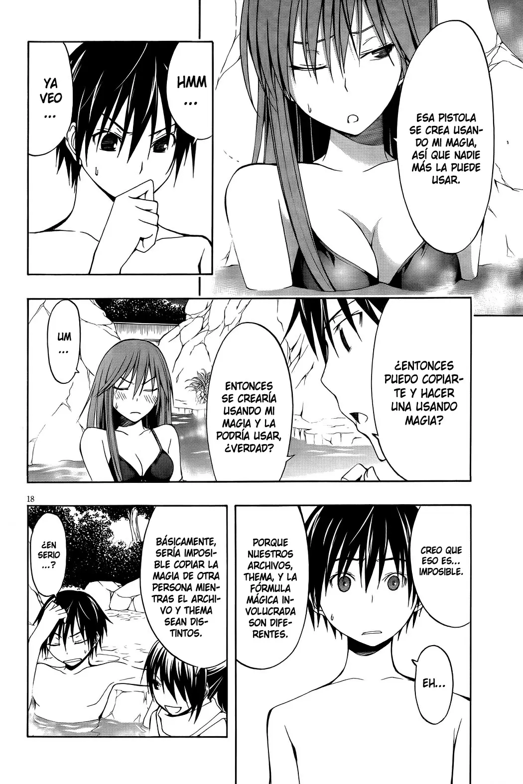 Trinity Seven capítulo 6, página 19