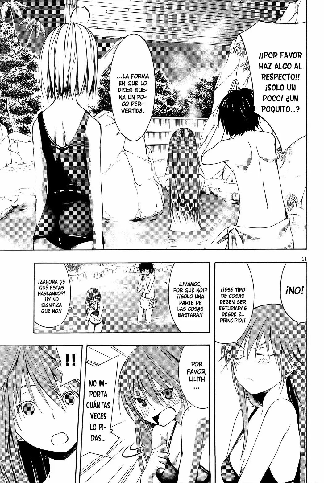 Trinity Seven capítulo 6, página 22