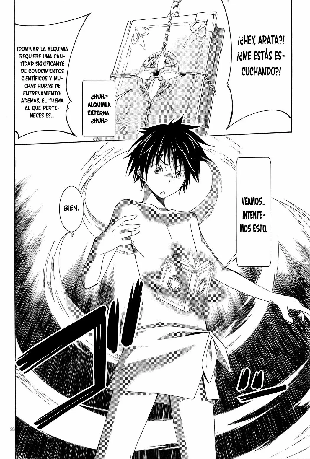 Trinity Seven capítulo 6, página 29