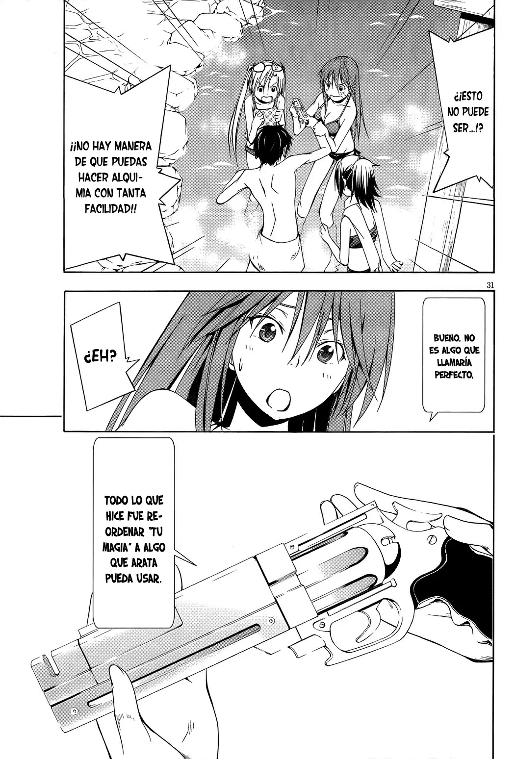 Trinity Seven capítulo 6, página 32