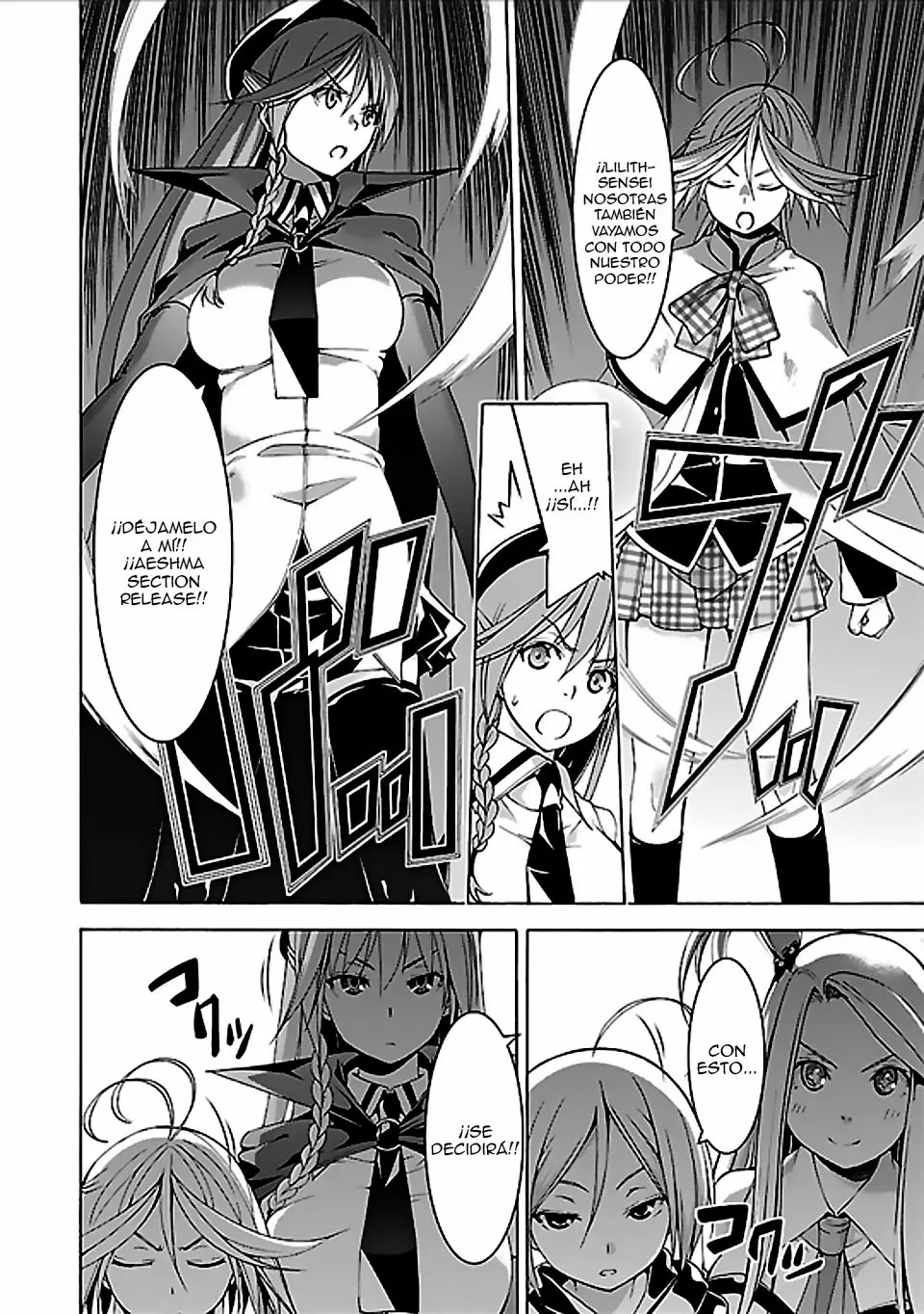 Trinity Seven capítulo 60, página 14