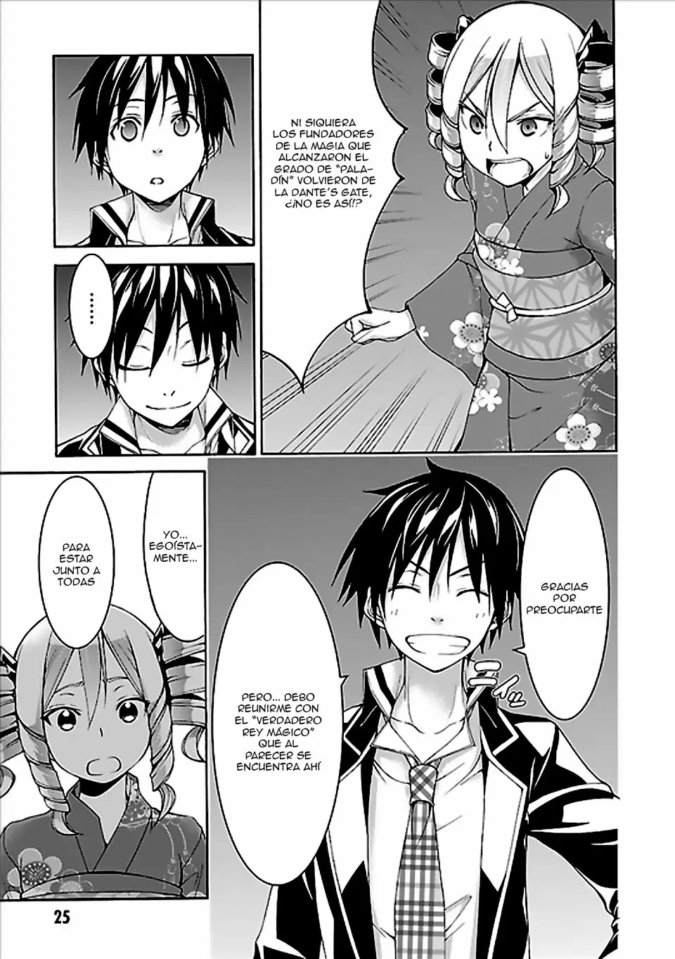Trinity Seven capítulo 60, página 23
