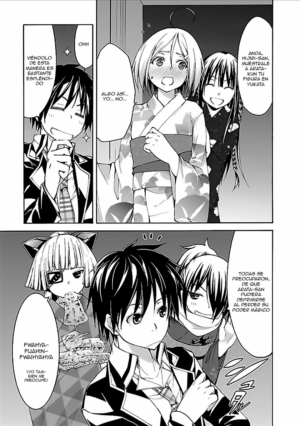 Trinity Seven capítulo 60, página 33