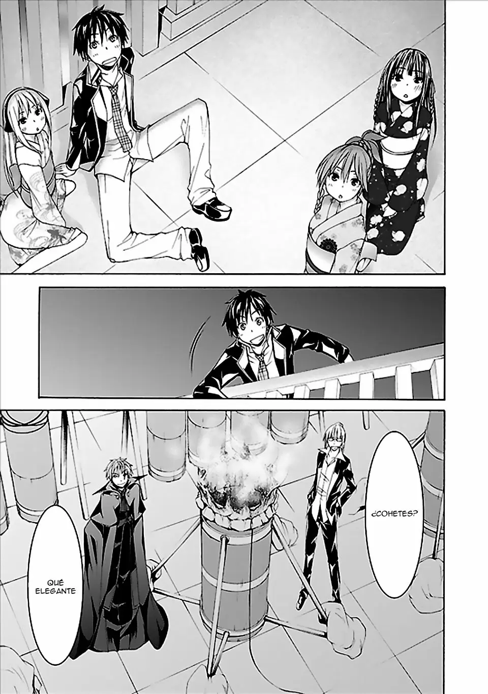 Trinity Seven capítulo 60, página 37