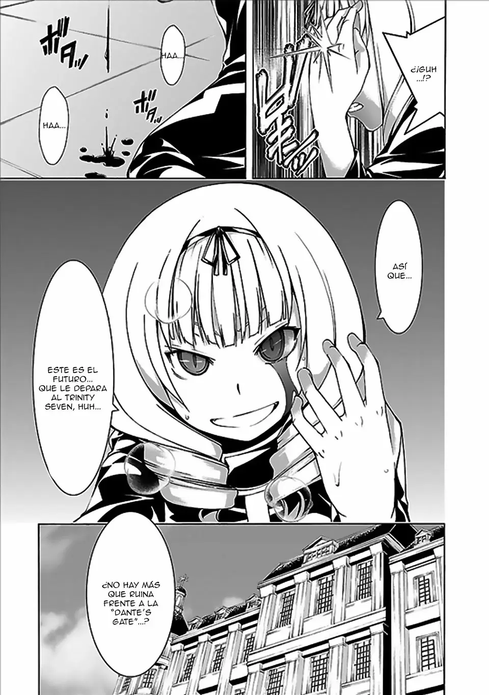 Trinity Seven capítulo 61, página 6