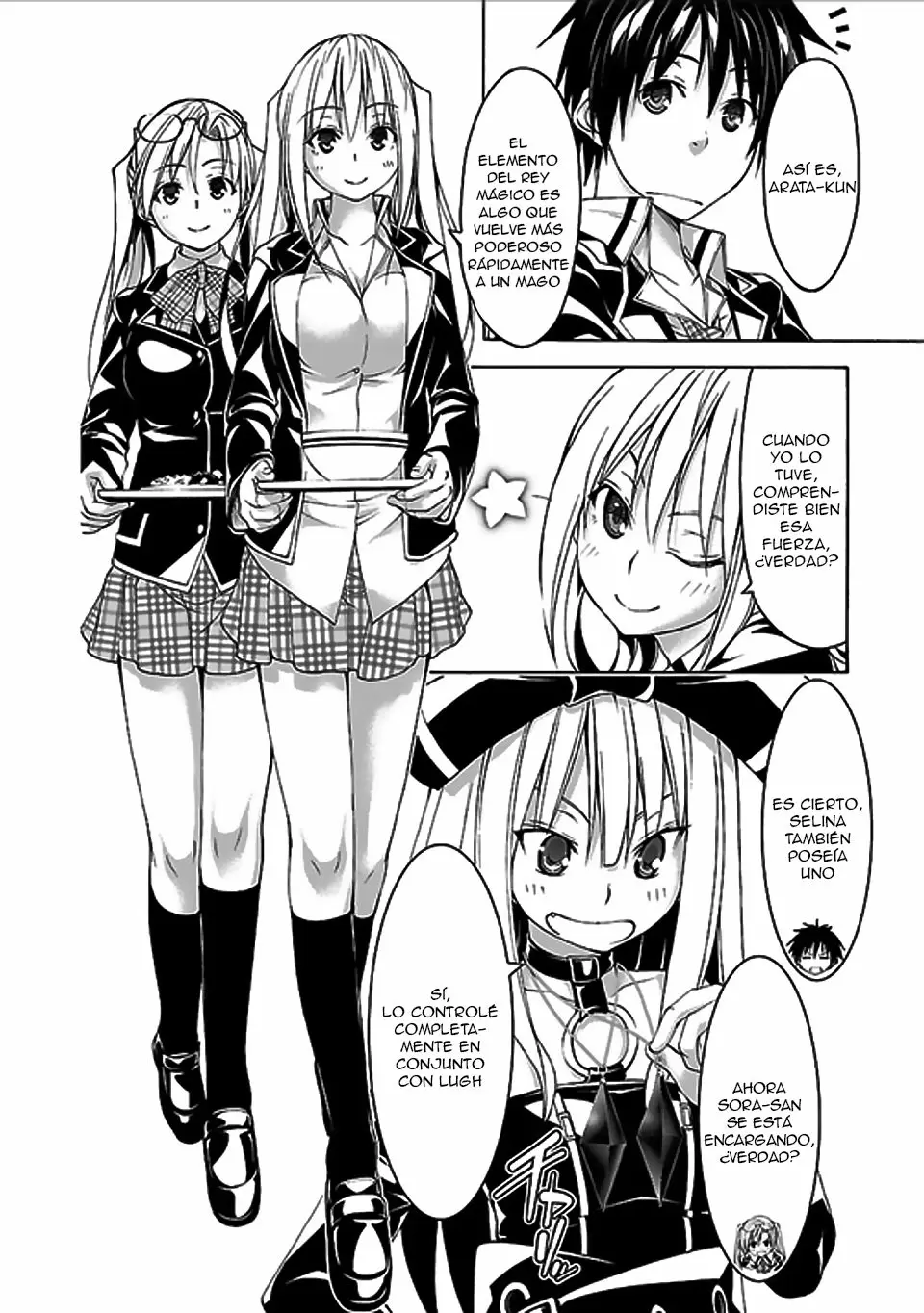 Trinity Seven capítulo 61, página 9