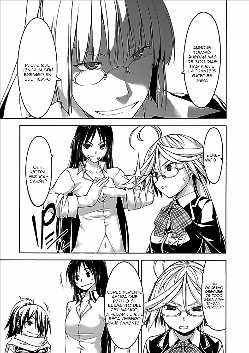 Trinity Seven capítulo 61, página 16