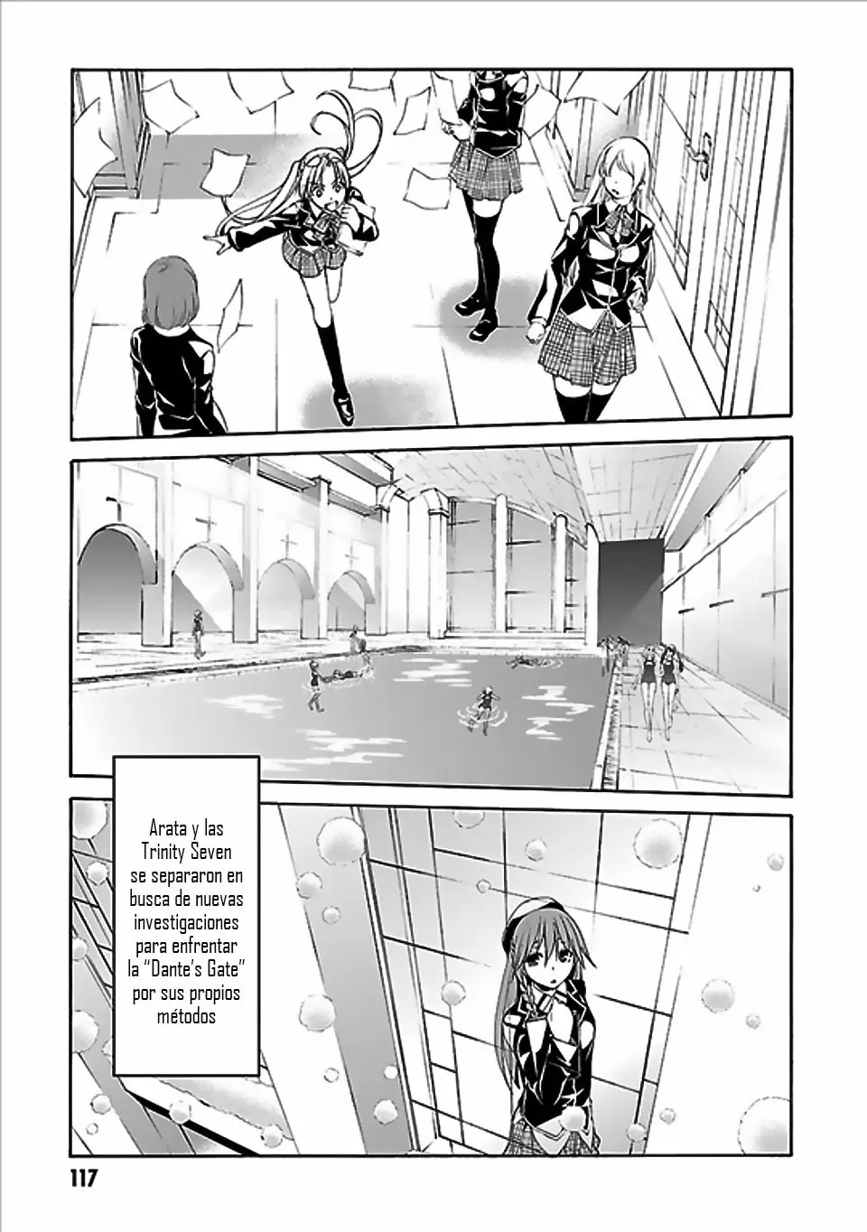 Trinity Seven capítulo 62, página 30