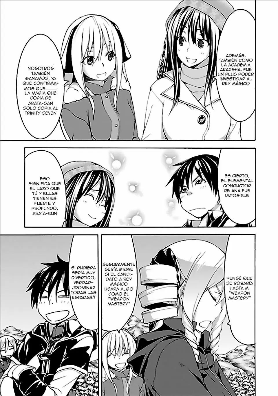 Trinity Seven capítulo 63, página 6