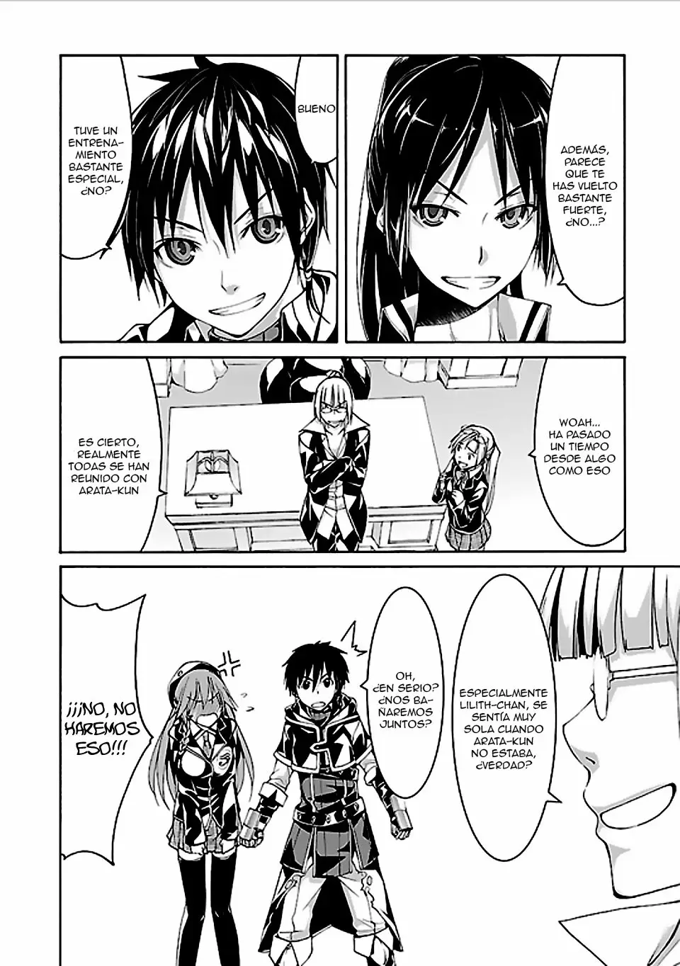 Trinity Seven capítulo 63, página 13