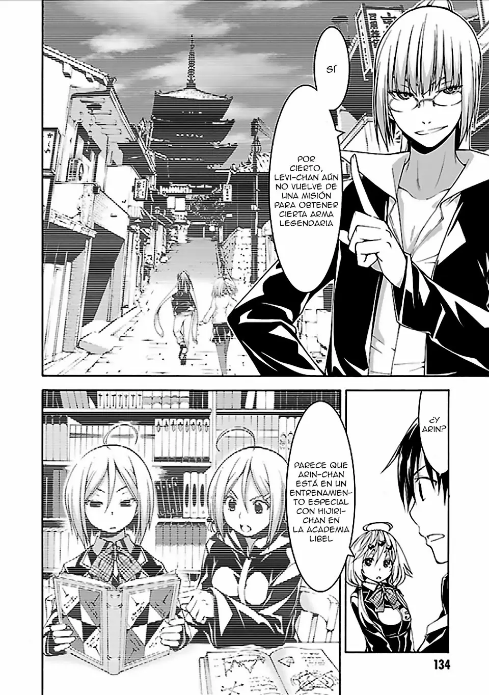 Trinity Seven capítulo 63, página 15