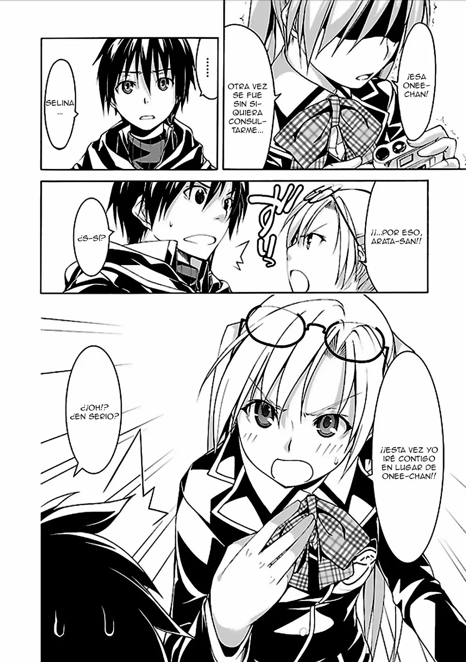 Trinity Seven capítulo 63, página 17