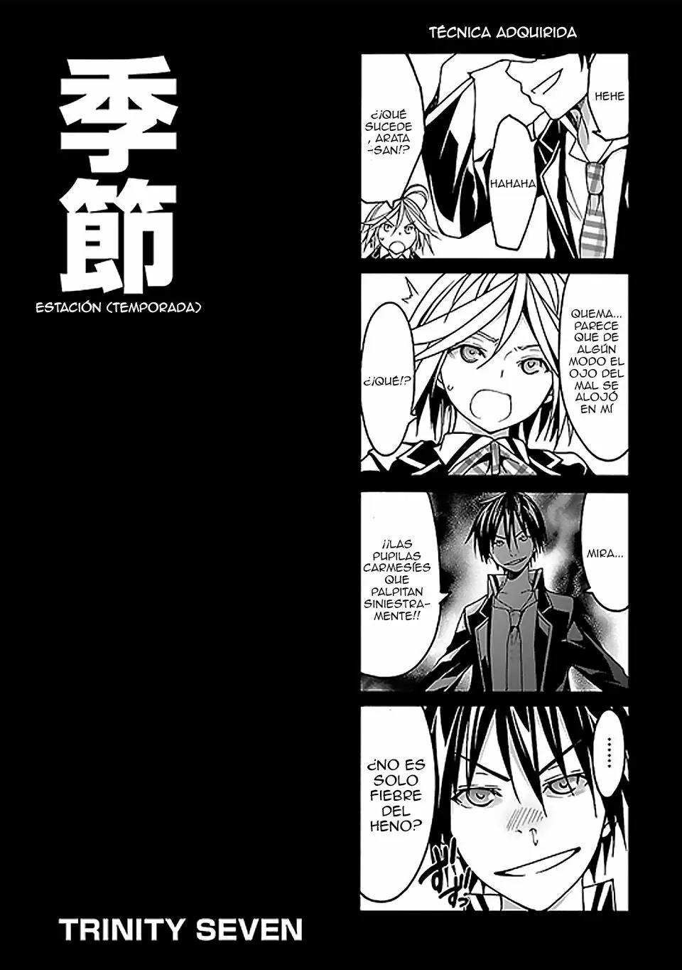 Trinity Seven capítulo 63, página 37