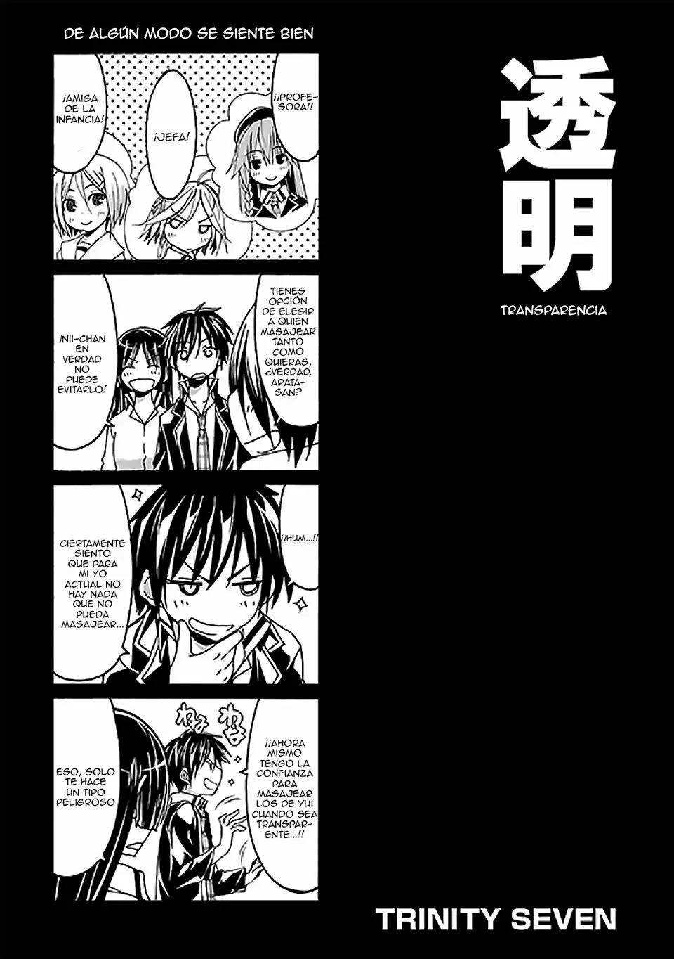 Trinity Seven capítulo 63, página 38