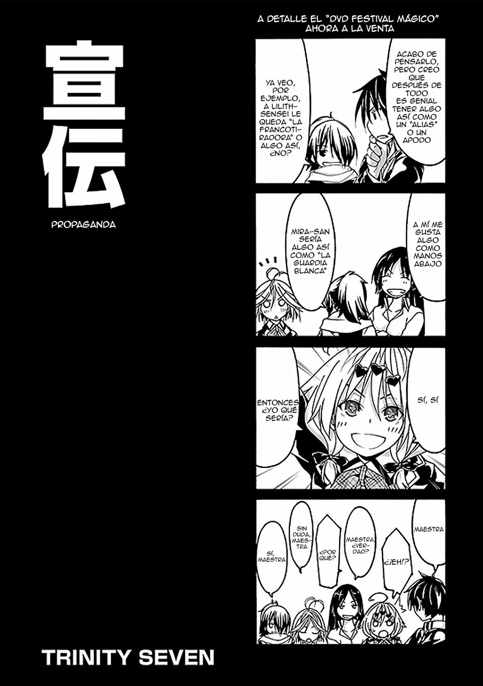 Trinity Seven capítulo 63, página 39