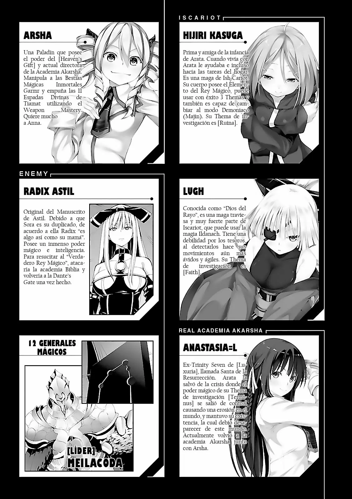Trinity Seven capítulo 64, página 6