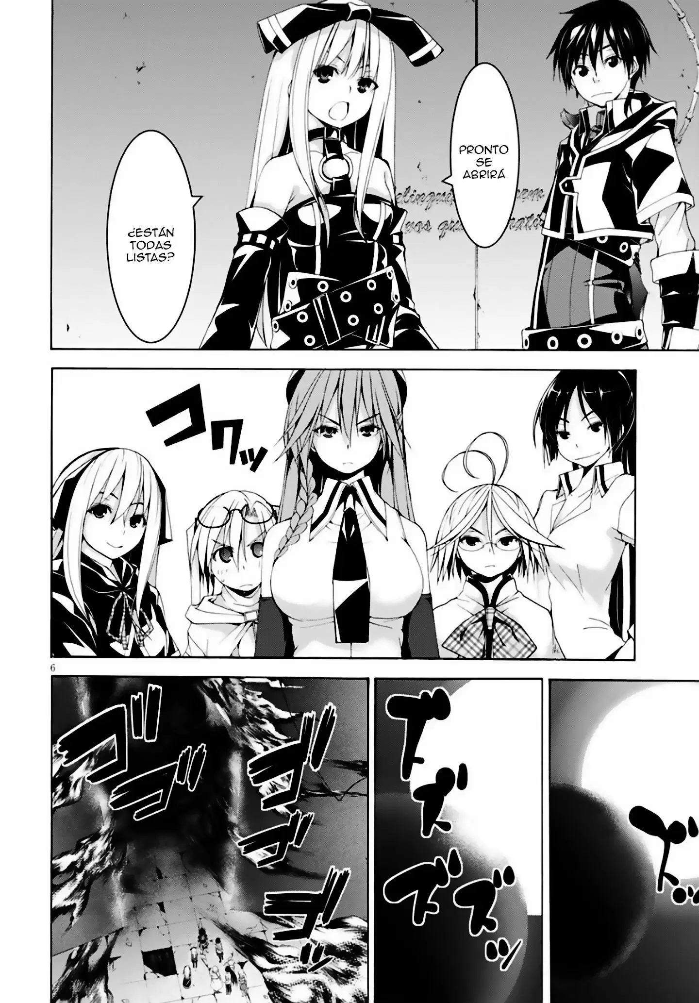 Trinity Seven capítulo 64, página 13