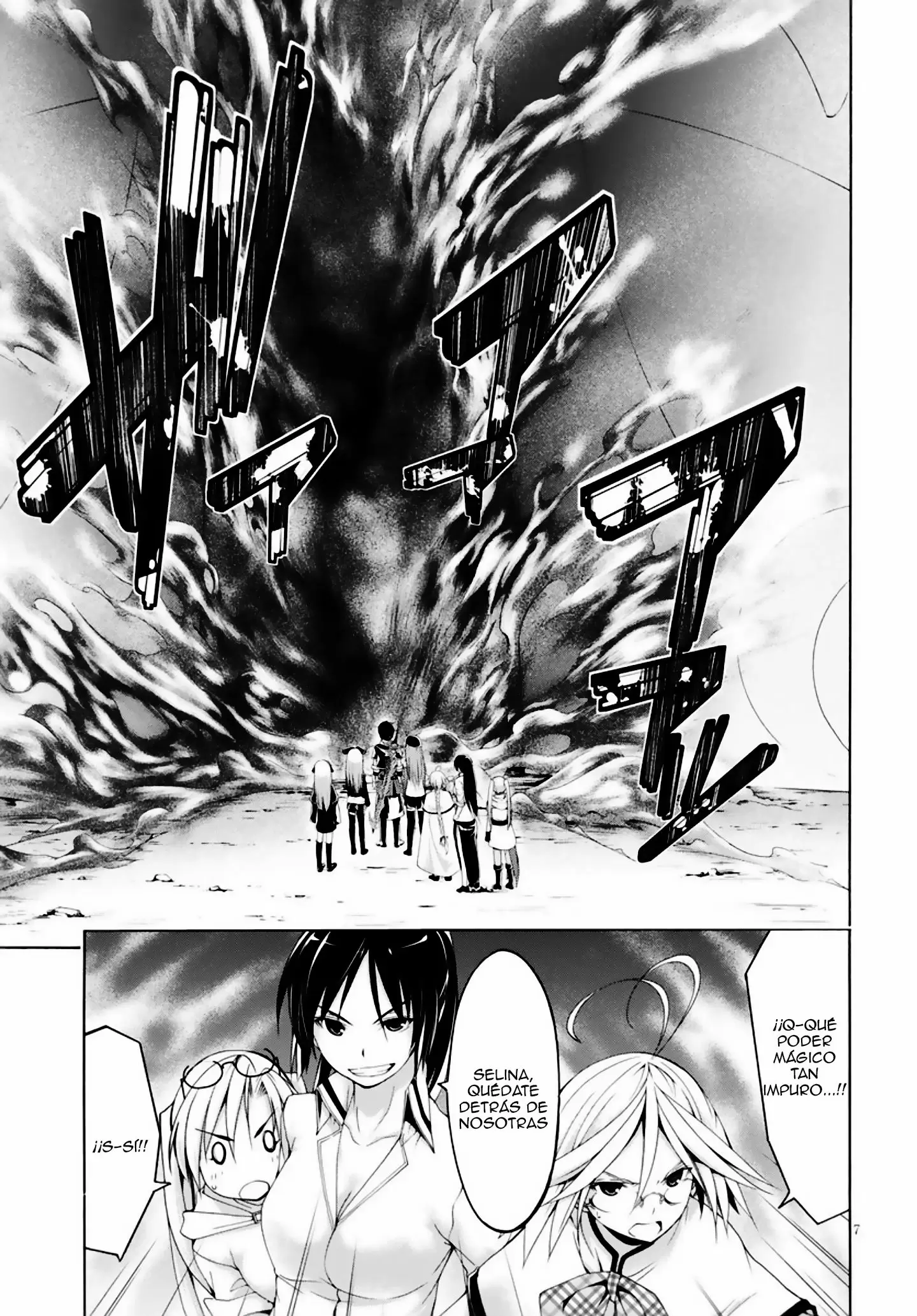 Trinity Seven capítulo 64, página 14