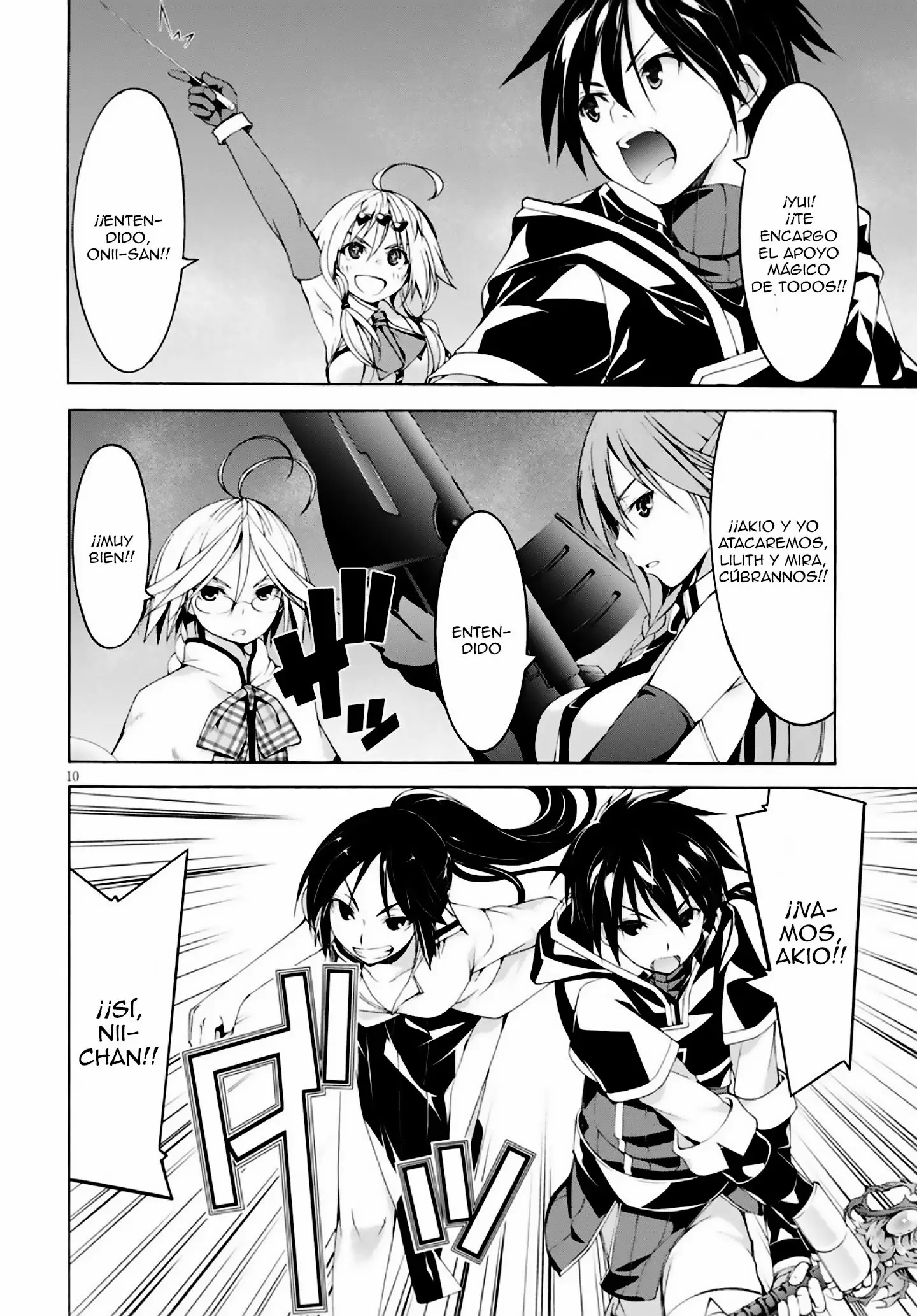 Trinity Seven capítulo 64, página 16