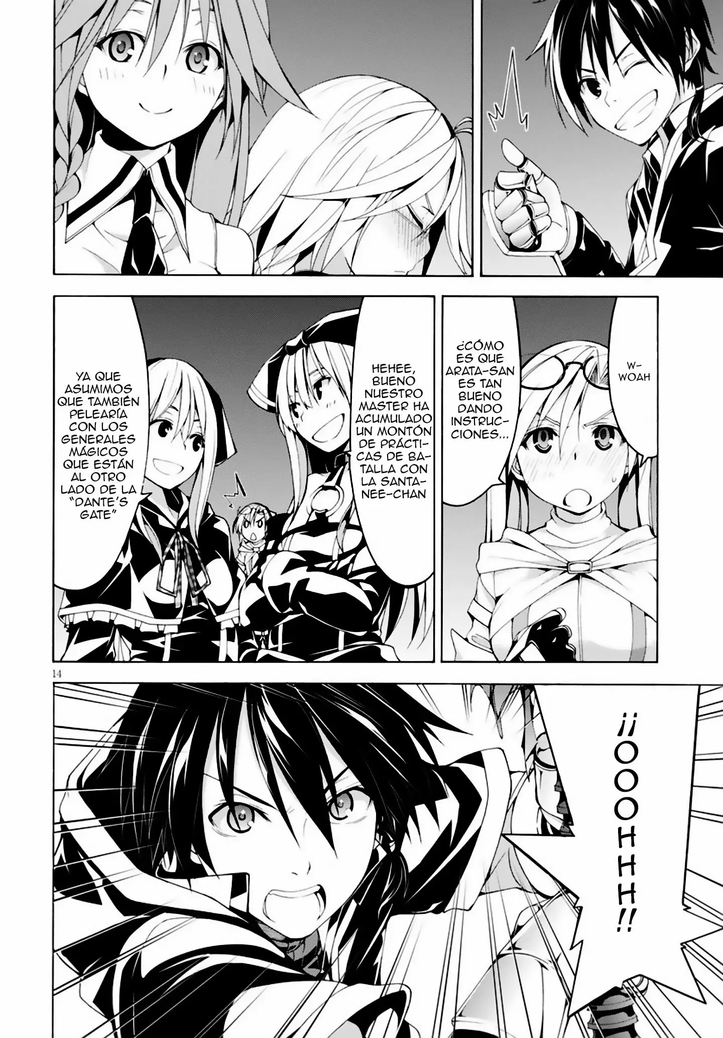 Trinity Seven capítulo 64, página 20