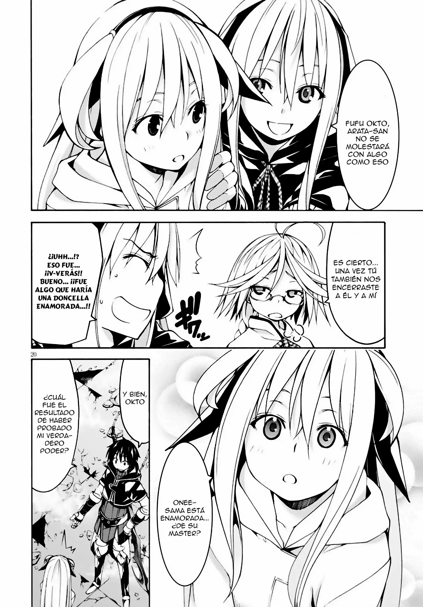 Trinity Seven capítulo 64, página 26