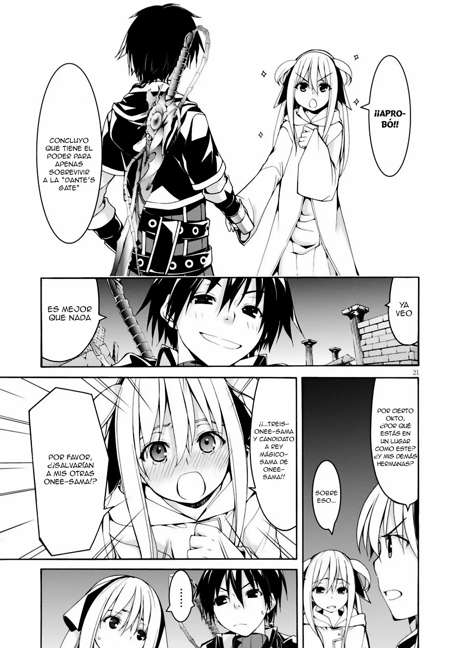 Trinity Seven capítulo 64, página 27