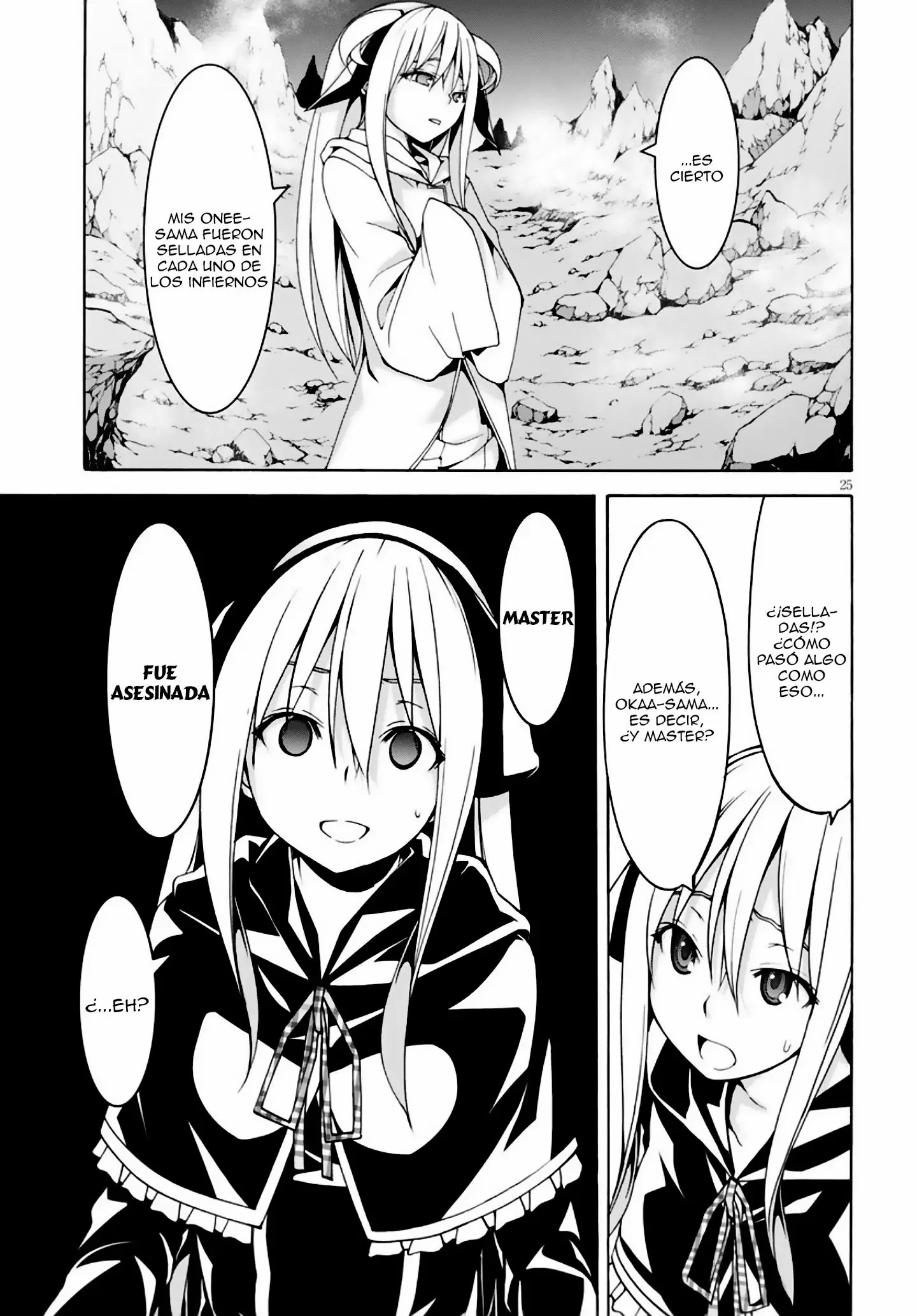 Trinity Seven capítulo 64, página 31
